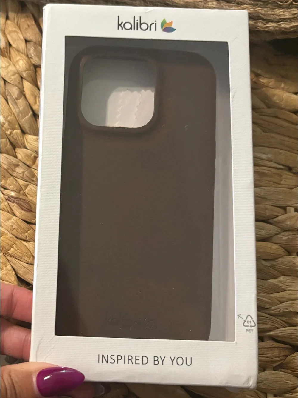 kalibri Case Compatible with Apple iPhone 16 Pro - Case Smooth Genuine Leather